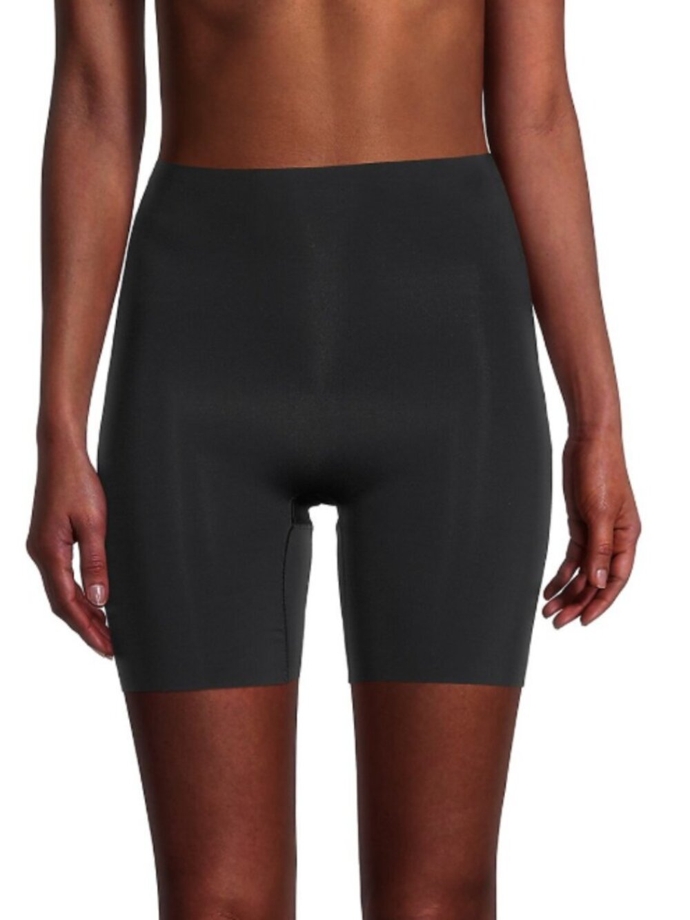 F.I.T  Women's Mid-Rise Black Shapewear Shorts Size XL  12897